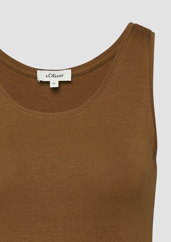 T-shirt s.Oliver en marron