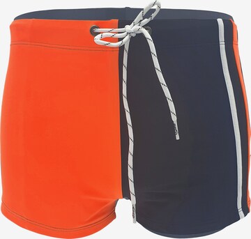 BECO the world of aquasports Badeshorts 'BEaktive' in Orange: predná strana