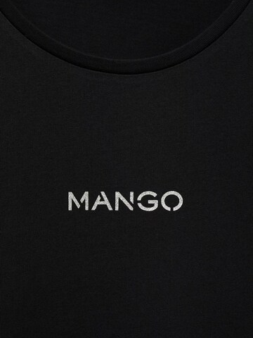 Tricou de la MANGO pe negru