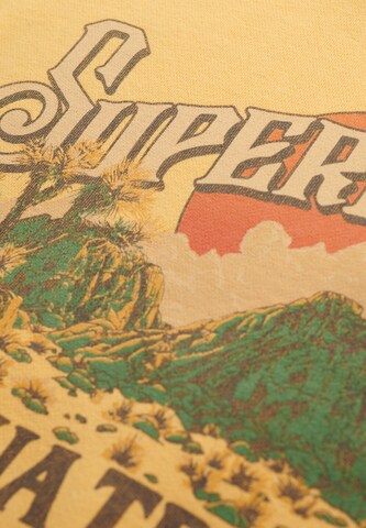 Sweat-shirt Superdry en jaune
