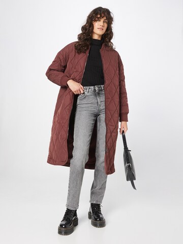 ABOUT YOU Between-Seasons Coat 'Lexa' in Brown