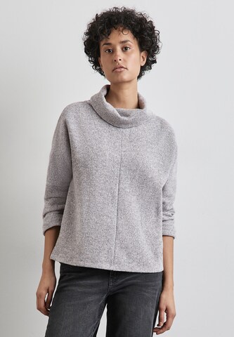 STREET ONE Shirt in Grau: Vorderseite