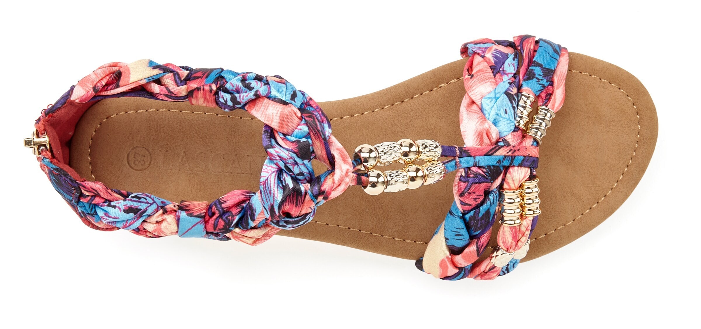 LASCANA Sandals in Mixed colors