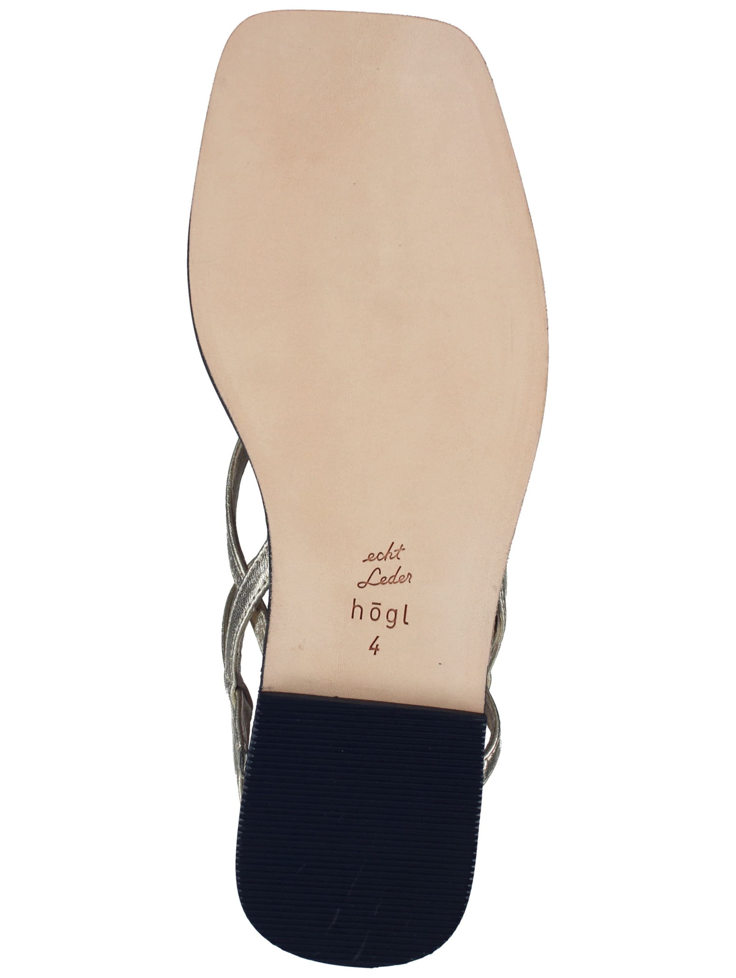 Sandales à lanières 'Sandy' Högl en or