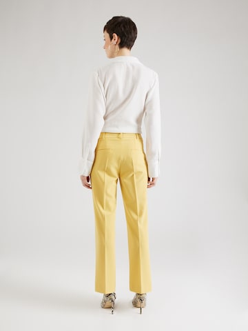 Marella Regular Pleated Pants 'CHILD' in Yellow