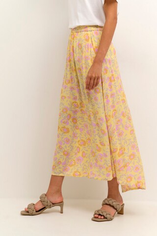 Kaffe Skirt 'Isolde' in Yellow