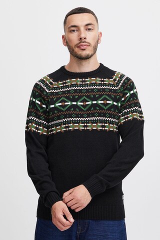 BLEND Sweater 'Nilas' in Black: front