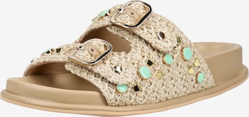 Mule Alma En Pena en beige : devant