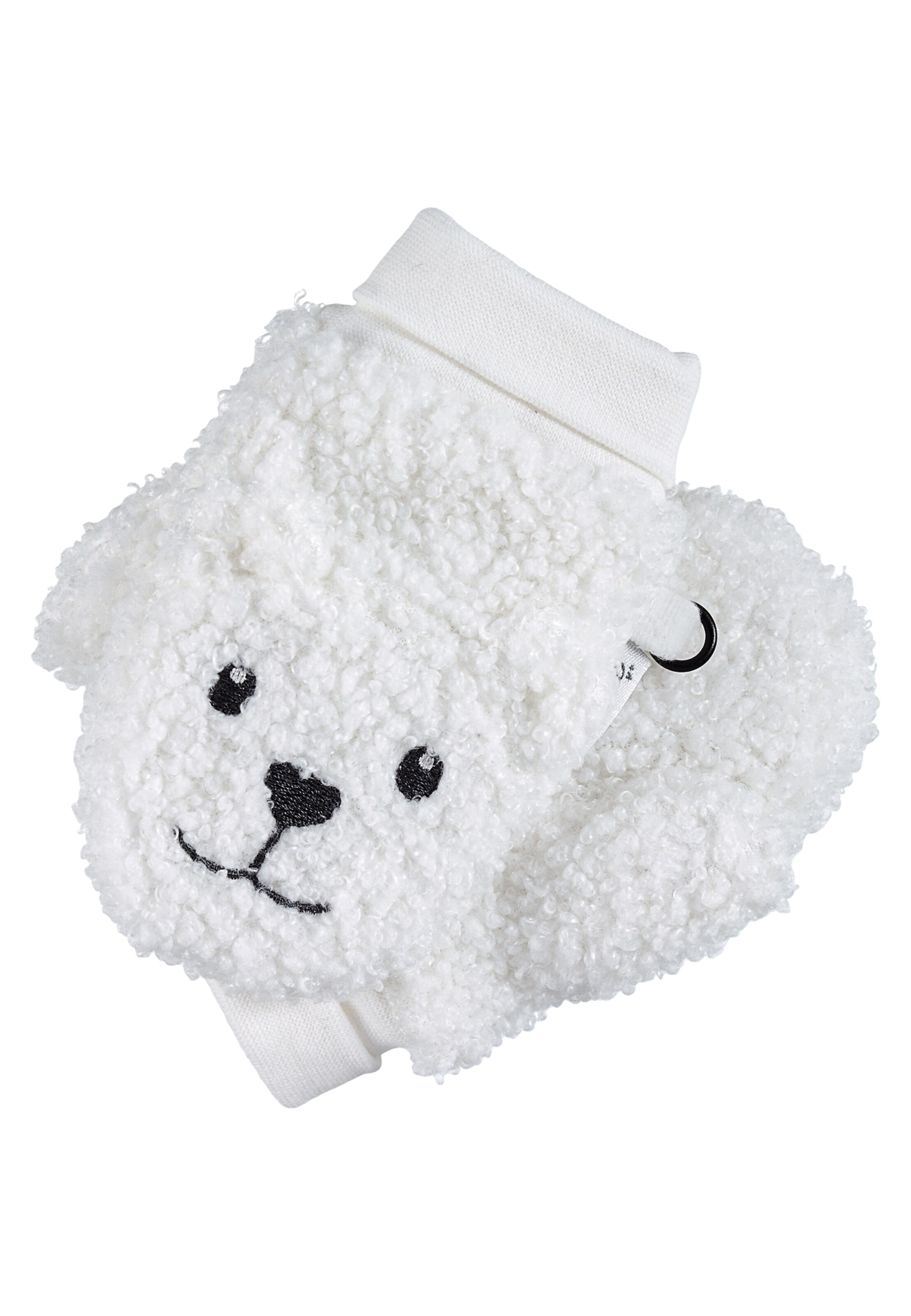 STERNTALER Fäustlinge 'Eisbär' in Weiß