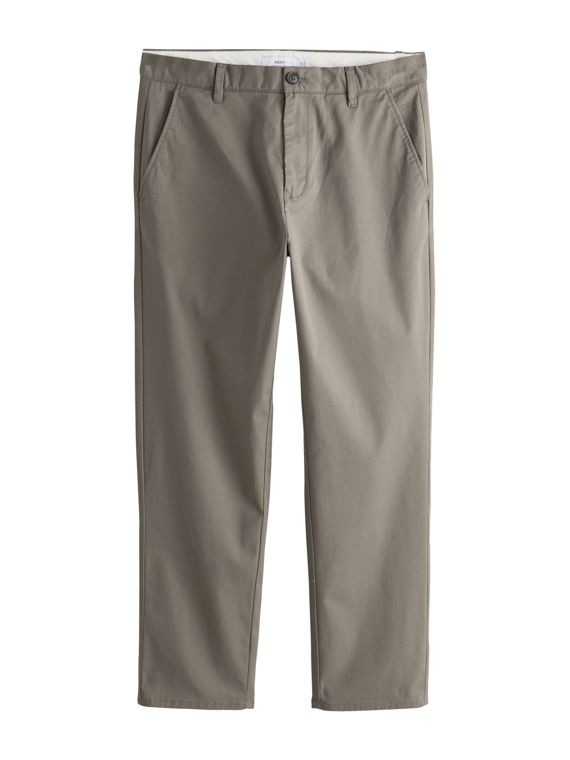 Next Pantalon chino en marron, Vue avec produit