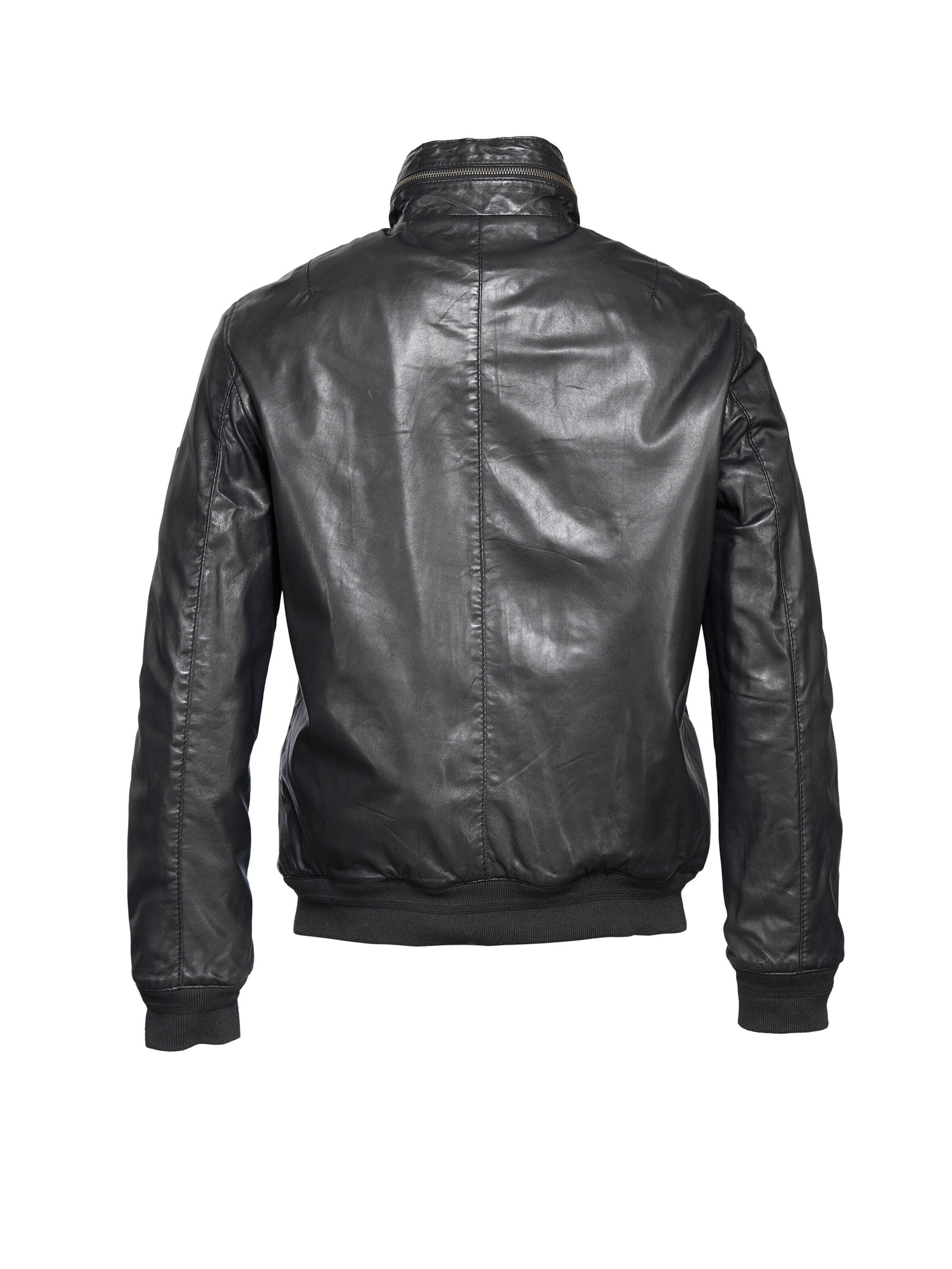 bugatti Lederjacke 'BUGiovanni' in Schwarz