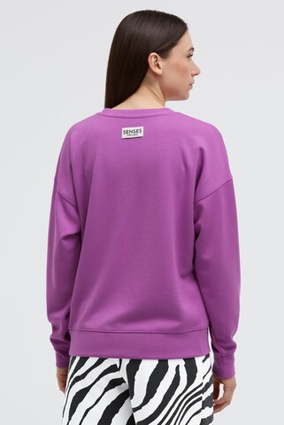 SENSES.THE LABEL Sweatshirt in Purple