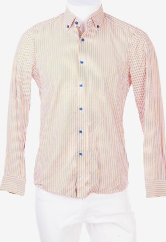 OLYMP Button Up Shirt in S in Orange: front