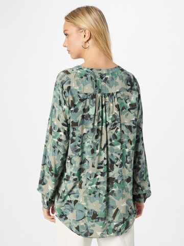 Cartoon Blouse in Groen