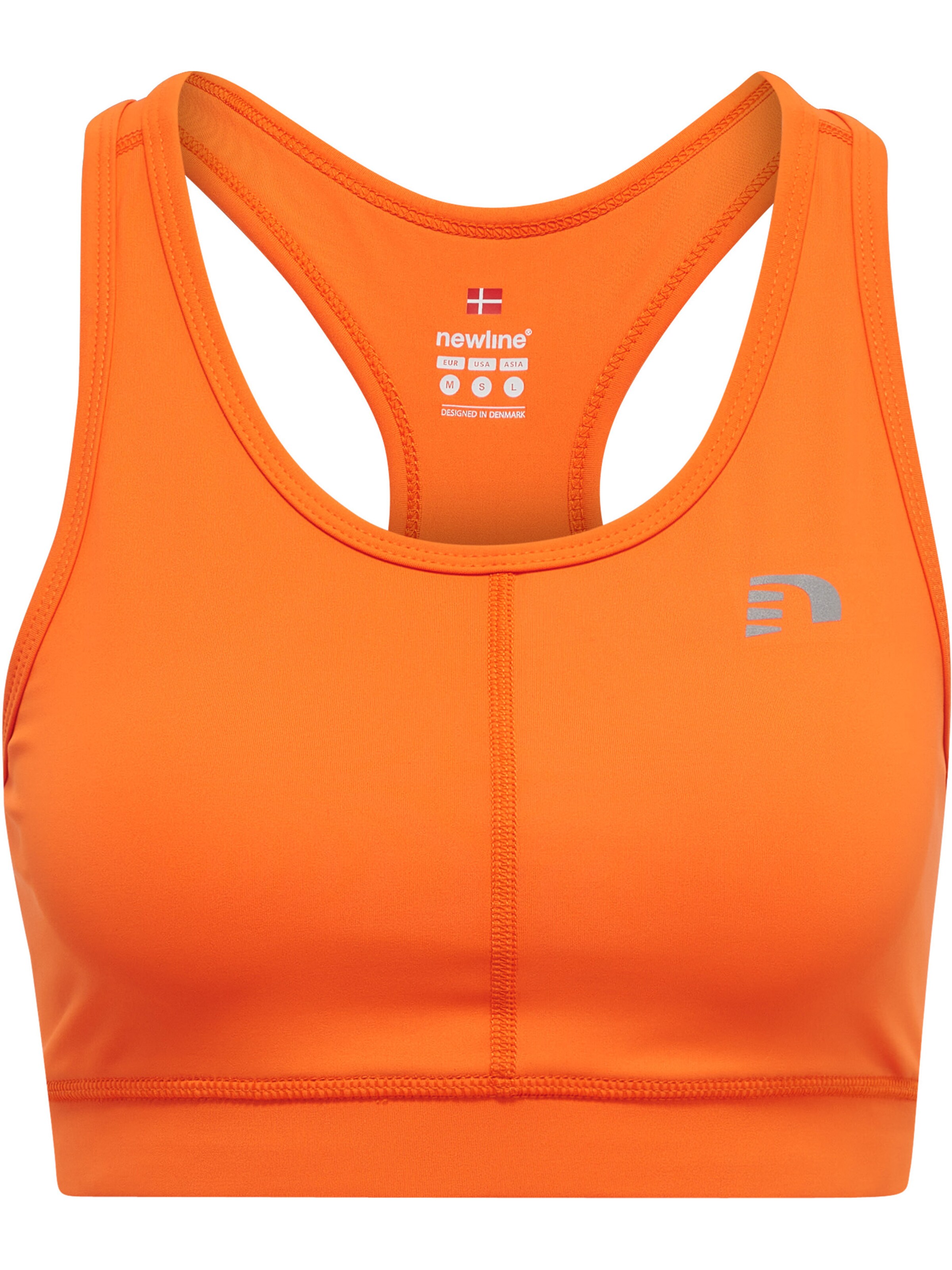 Newline Bustier Sports-BH i orange: forside