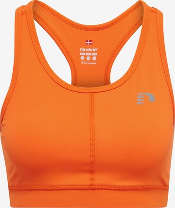 Bustier Soutien-gorge de sport Newline en orange : devant