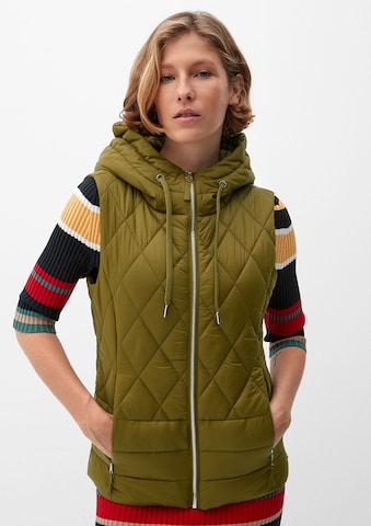 s.Oliver Vest in Green: front