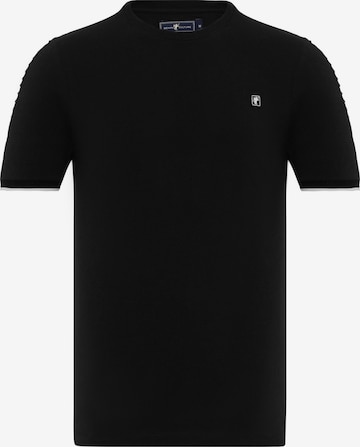 DENIM CULTURE Shirt 'GRAHAM' in Zwart: voorkant