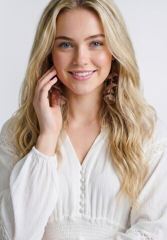IZIA - Vestido em branco