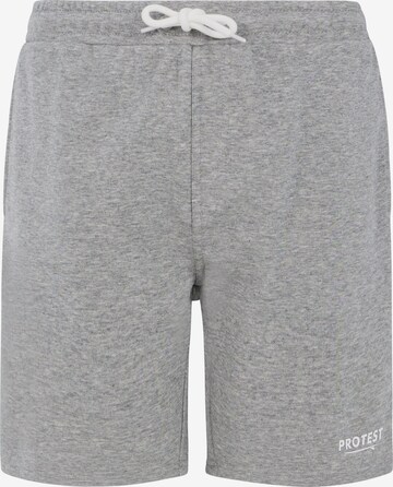 PROTEST Pants 'PRTCLINT JR' in Grey: front