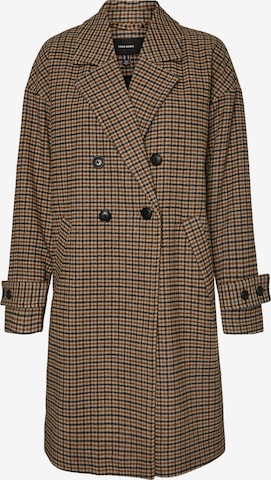 VERO MODA Between-Seasons Coat 'Elsie' in Brown: front