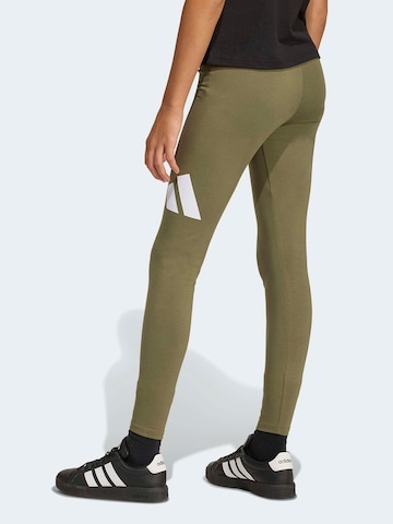 ADIDAS SPORTSWEAR Skinny Sportbyxa i grön