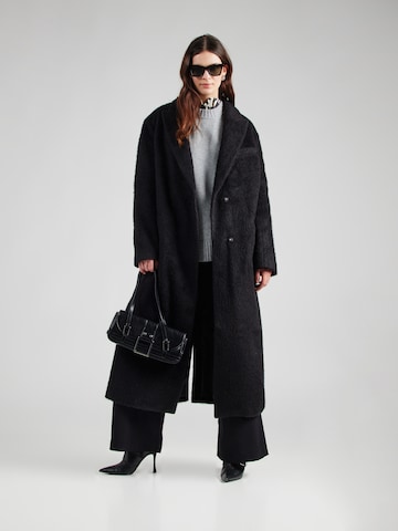 TOPSHOP Ανοιξιάτικο και φθινοπωρινό παλτό σε μαύρο