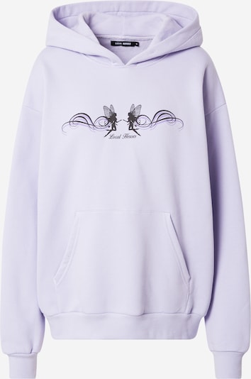 LOCAL HEROES Sweatshirt 'FAIRY' in de kleur Lavendel / Zwart, Productweergave