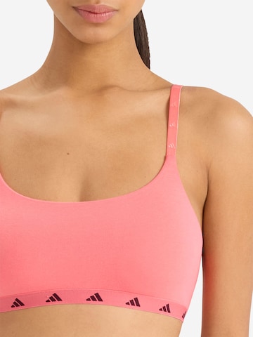 ADIDAS SPORTSWEAR Bralette Bra ' Sport Active Essentials Cotton ' in Pink