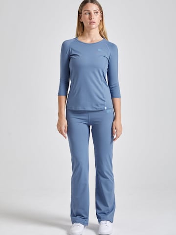 SPORTKIND Functioneel shirt '3/4-Longsleeve Shirt' in Grijs: voorkant