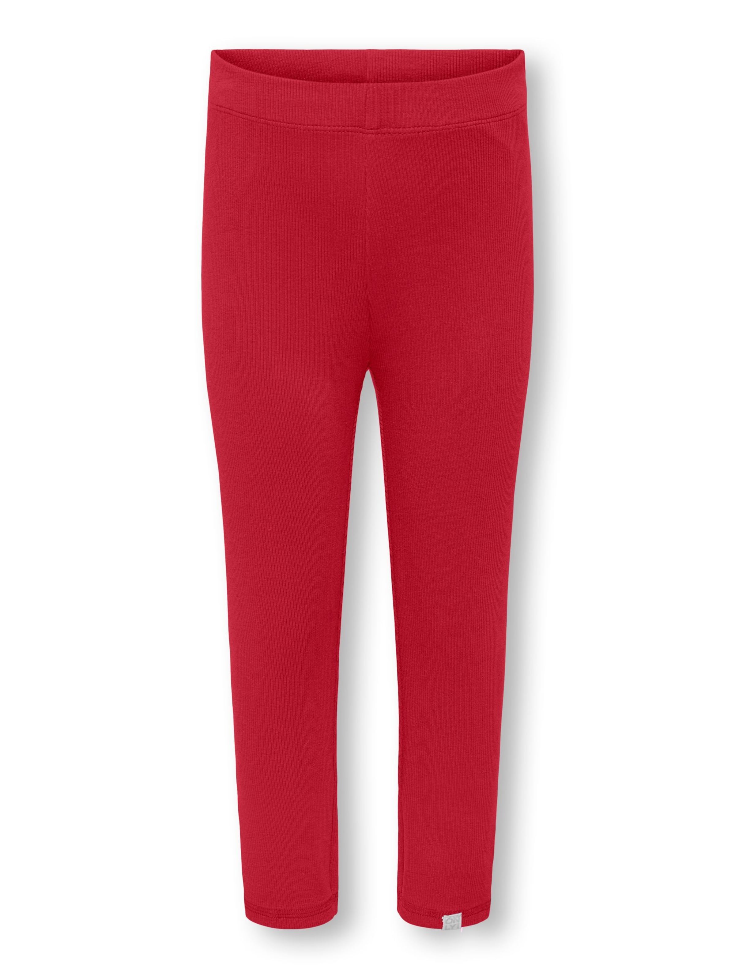 Only Mini Legginsy 'KMGTrinny' w kolorze czerwony: przód