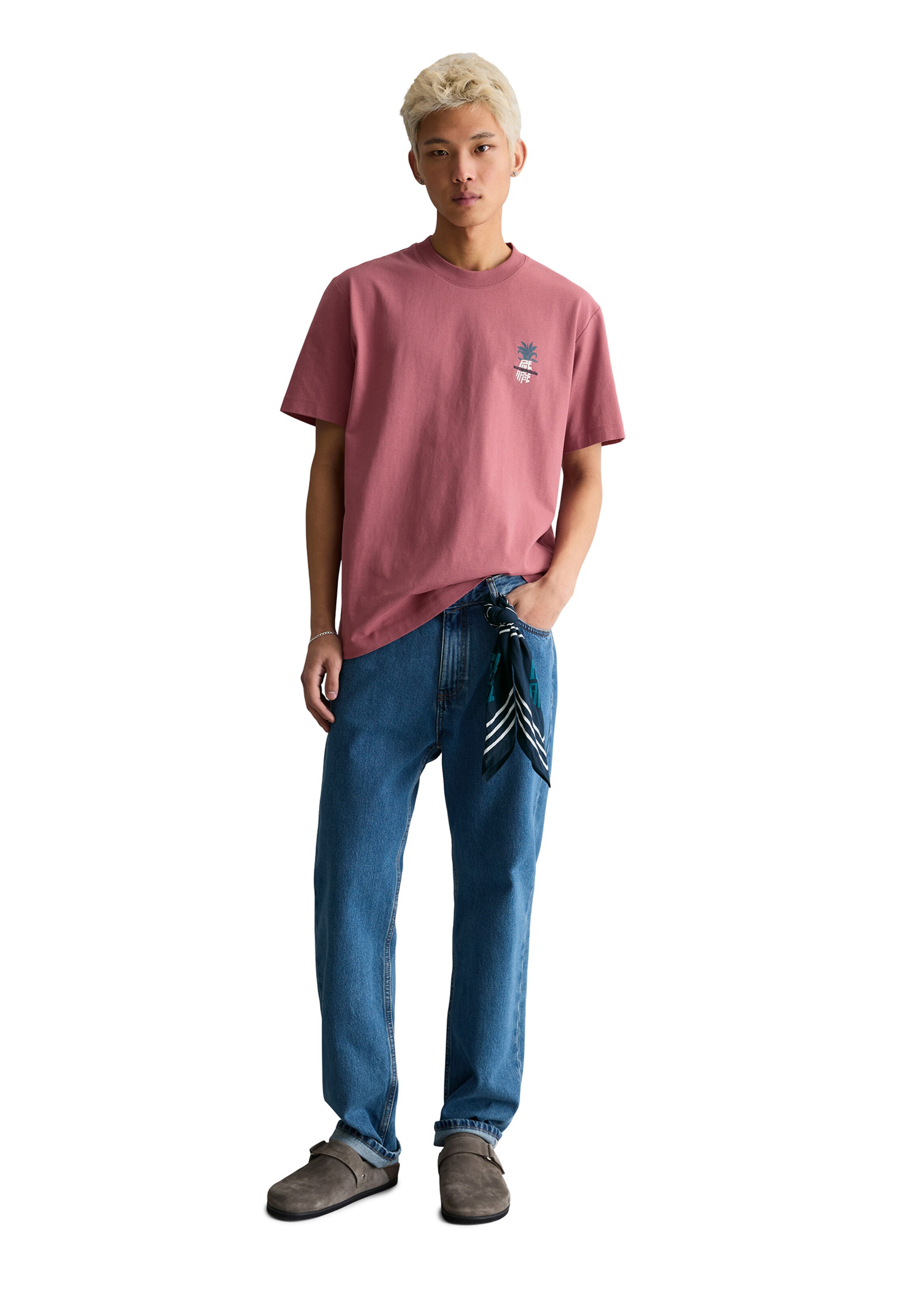 T-Shirt 'DfC' Marc O'Polo DENIM en violet