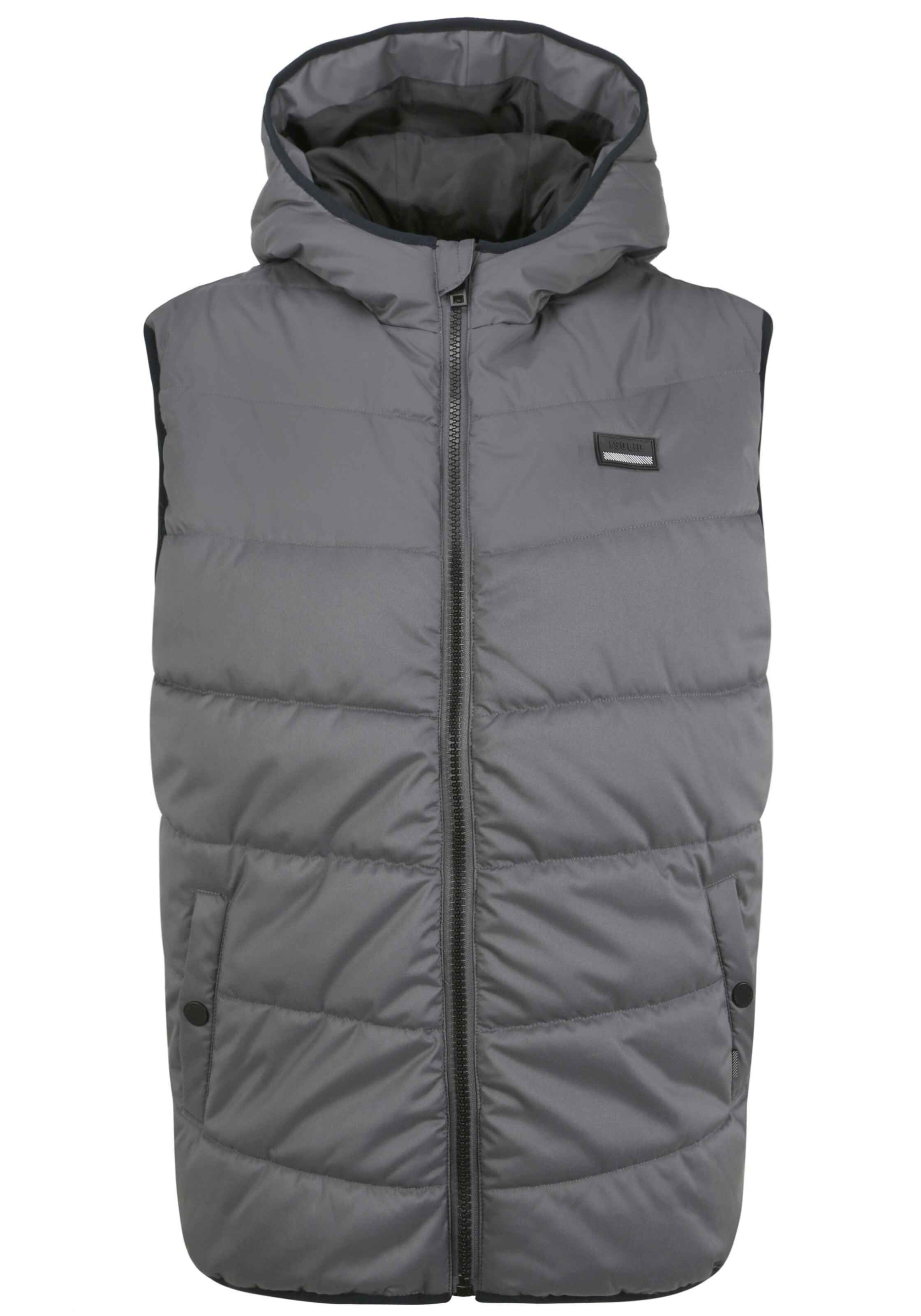 !Solid - Colete 'Atsu' em cinzento: frente