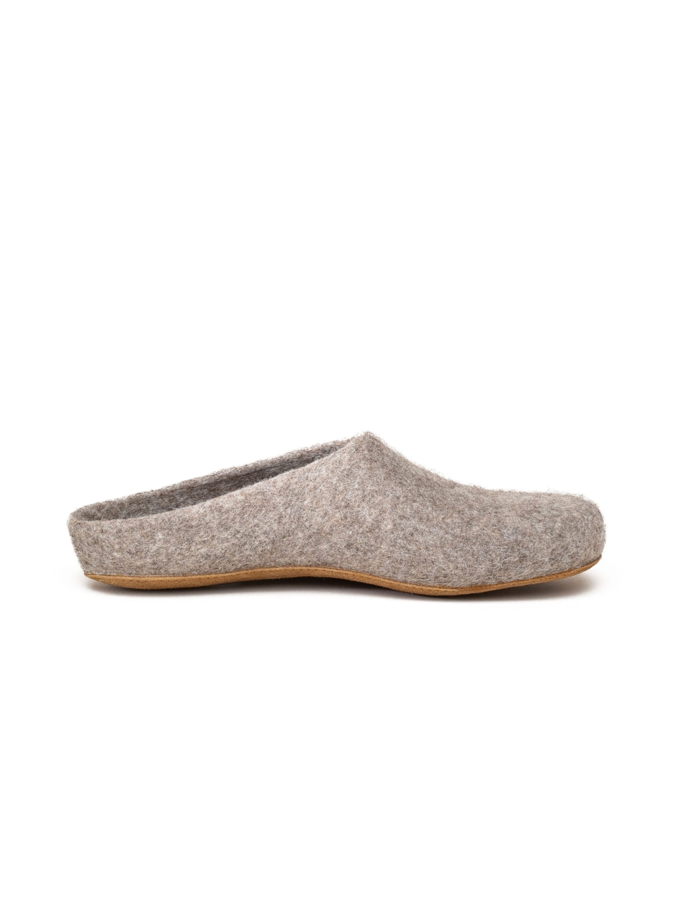 MagicFelt Slippers 'Filzpantoffel Magicfelt 713' in Beige