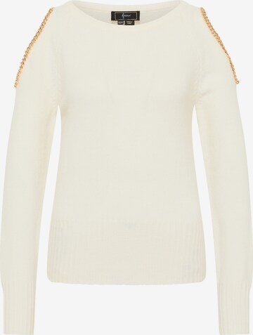 faina Sweater 'Tuxe' in White: front