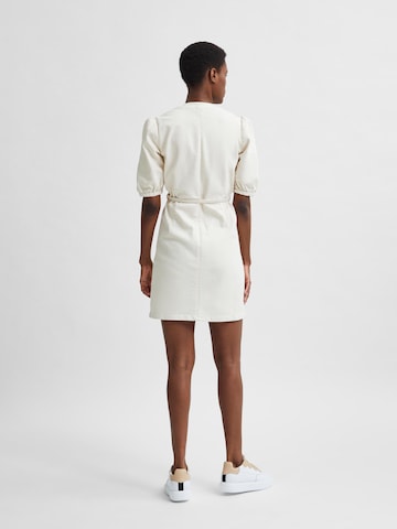 SELECTED FEMME Shirt Dress 'Sophia' in Beige