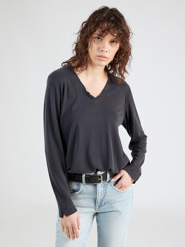 Key Largo Shirt 'LENA' in Black: front