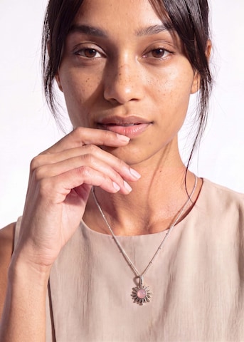 PURELEI Ketting 'Sun' in Zilver
