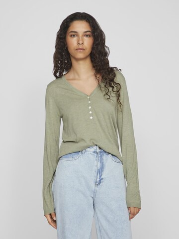 VILA Sweater in Green: front