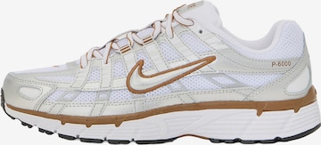 Nike Sportswear Nizke superge 'P-6000' | bela barva: sprednja stran
