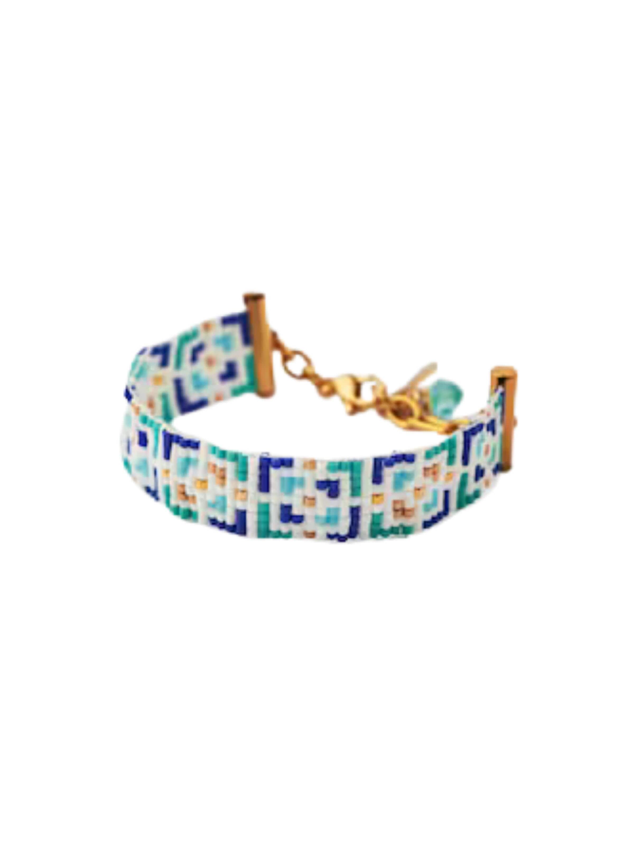 Bracelet 'Mosaic Dream' THE GEM STORIES JEWELRY en mélange de couleurs : devant