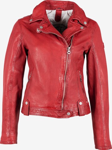 Gipsy Lederjacke 'Faye' in Rot: predná strana