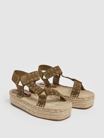 Pepe Jeans Strap Sandals 'Tracy' in Green