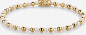 Rebel & Rose Bracelet in Gold: front