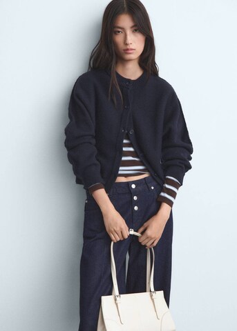 MANGO Loosefit Jeans 'Maya' in Blau