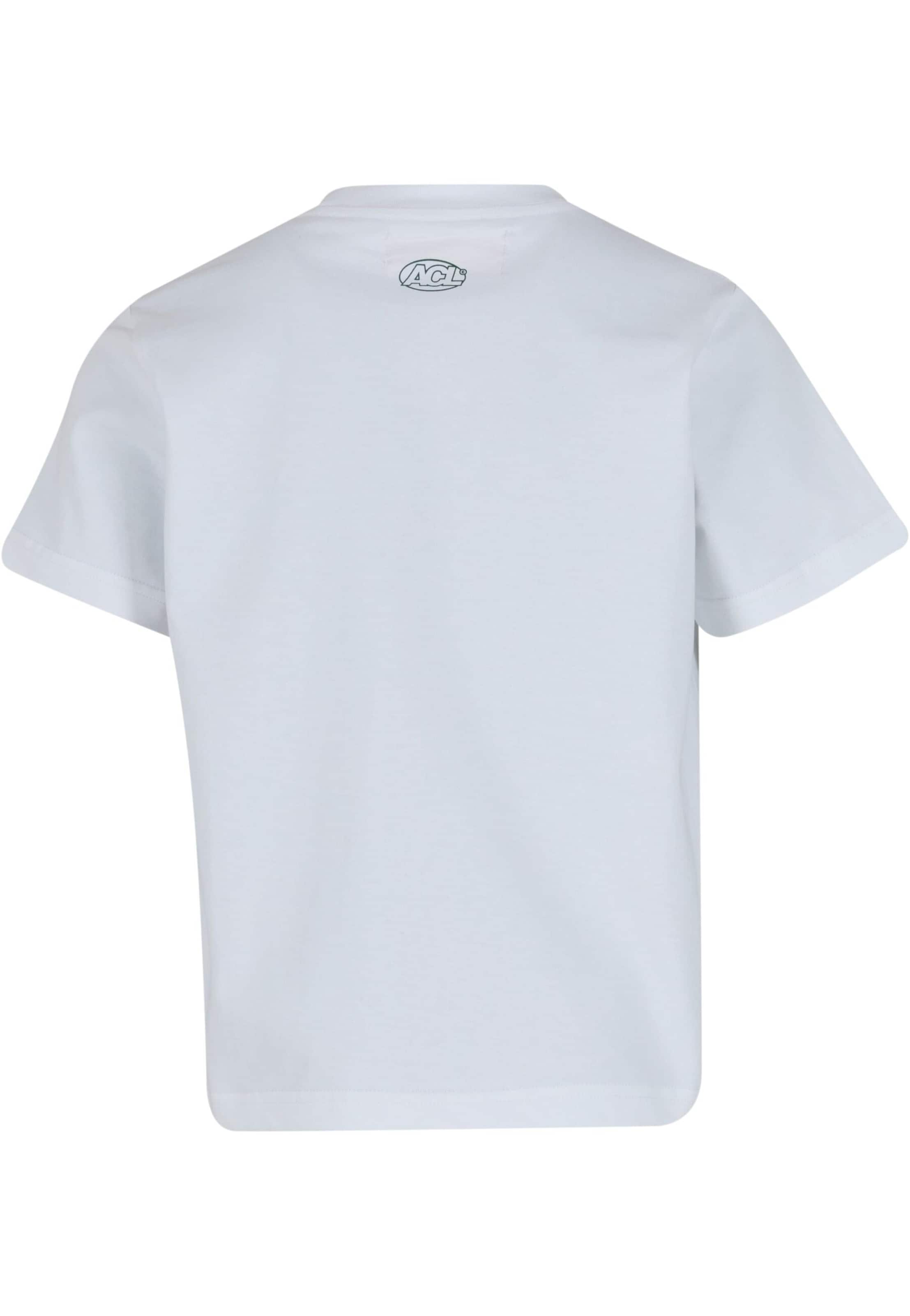 Another Cotton Lab T-Shirt 'Courtside' in Weiß