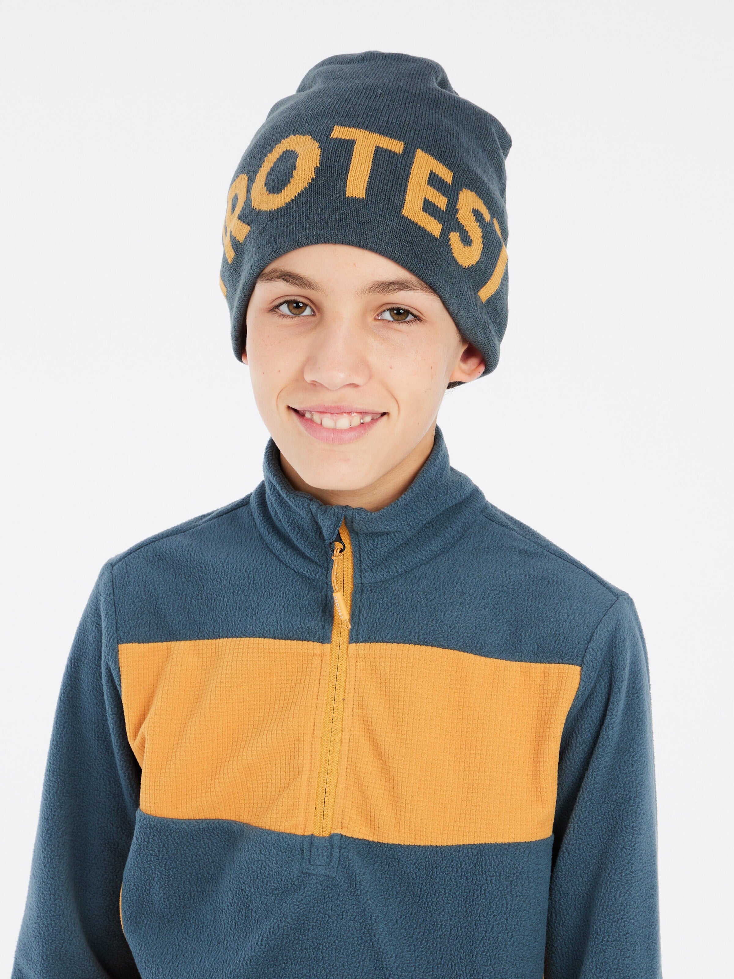 PROTEST Sportief sweatshirt 'PRTMARNIX JR' in Blauw