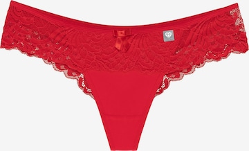 Wolbar Slip 'diamond 3503' in Rood: voorkant