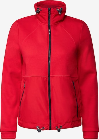 CECIL Sweat jacket in Red: front
