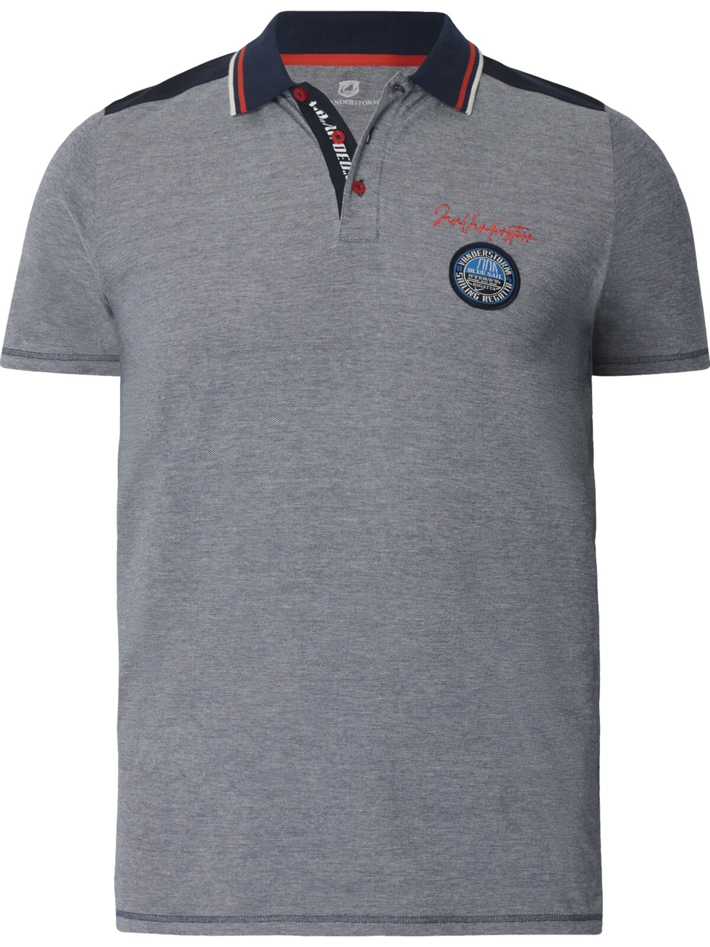 Jan Vanderstorm Shirt ' Noltti ' in Grey: front